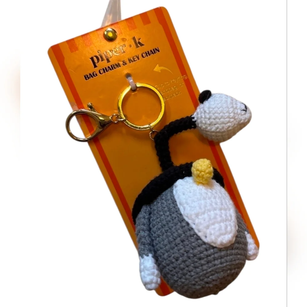 🖤▪️Piper K ▪️UK Exclusive Halloween Crochet GONK   Keychain